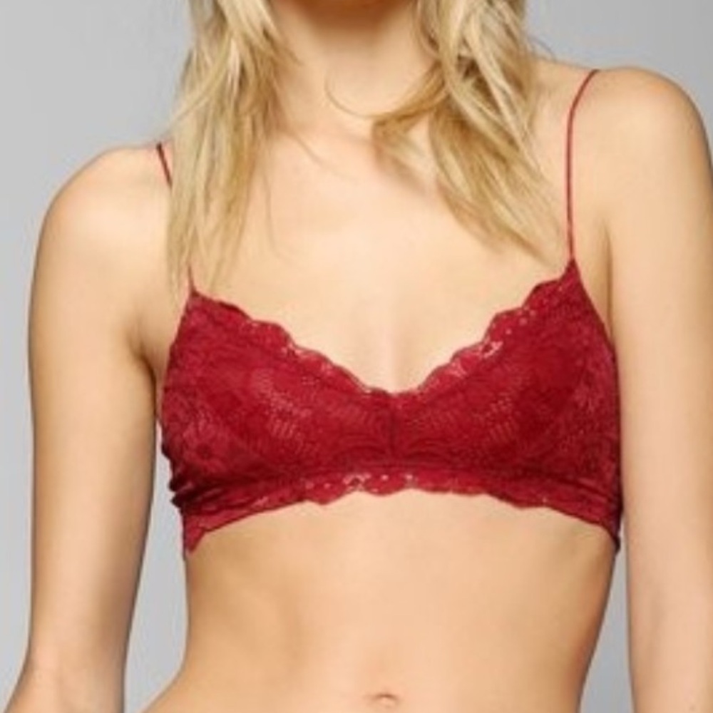 Honeydew® Intimates for Madewell Camellia Flower Lace Bralette size Large